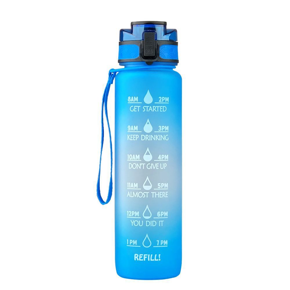 Transparent Flask Water Bottle 1000ml Bottled Kawaii Bottle