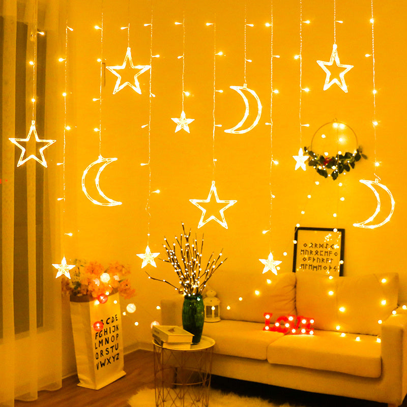 Led Lights String Lights Flashing Lights Starry Curtain Creative Decorative Lights