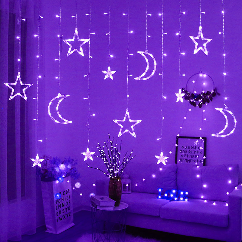 Led Lights String Lights Flashing Lights Starry Curtain Creative Decorative Lights