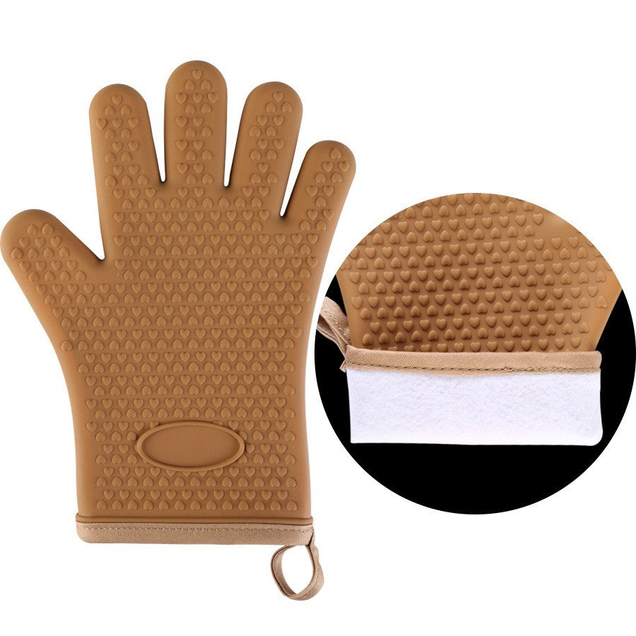 Silicone Gloves Microwave Oven Baking Gloves Kitchen Anti-scald