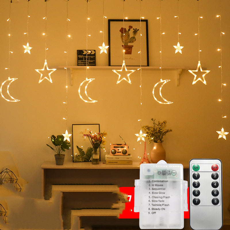 Led Lights String Lights Flashing Lights Starry Curtain Creative Decorative Lights