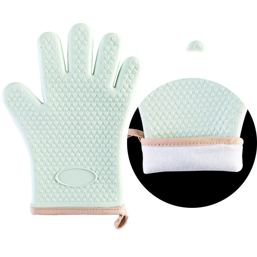 Silicone Gloves Microwave Oven Baking Gloves Kitchen Anti-scald