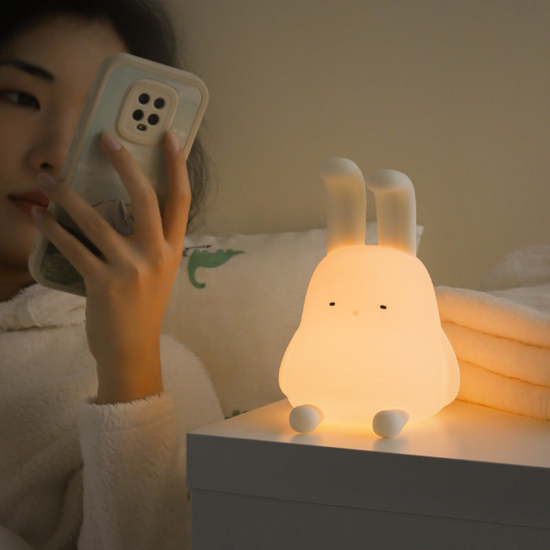 Cute Rabbit Mood Light Dimmable Led Soft Night Light